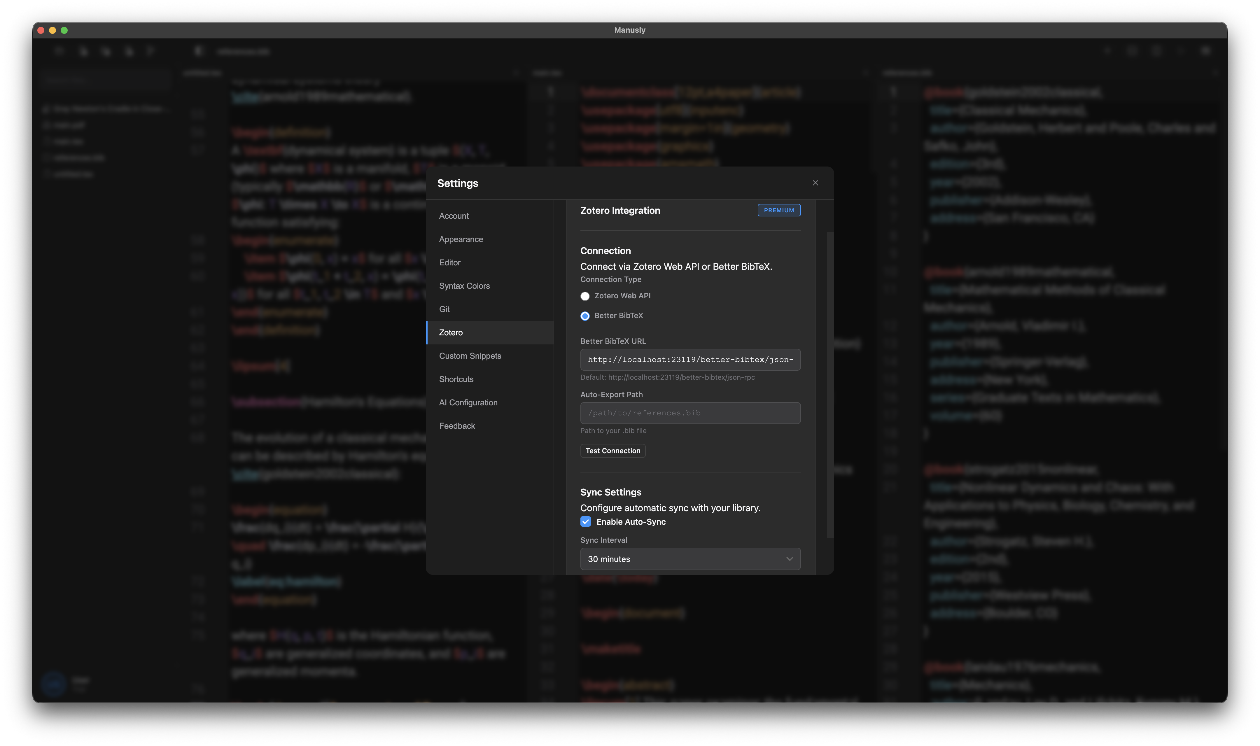 Zotero Integration Preview
